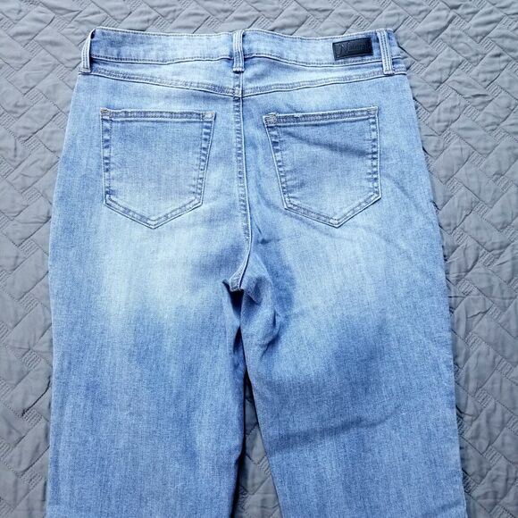 Natural Reflections Jeans Womens Size 4 Blue Vintage Reunión Medium Wash Denim - Picture 11 of 13